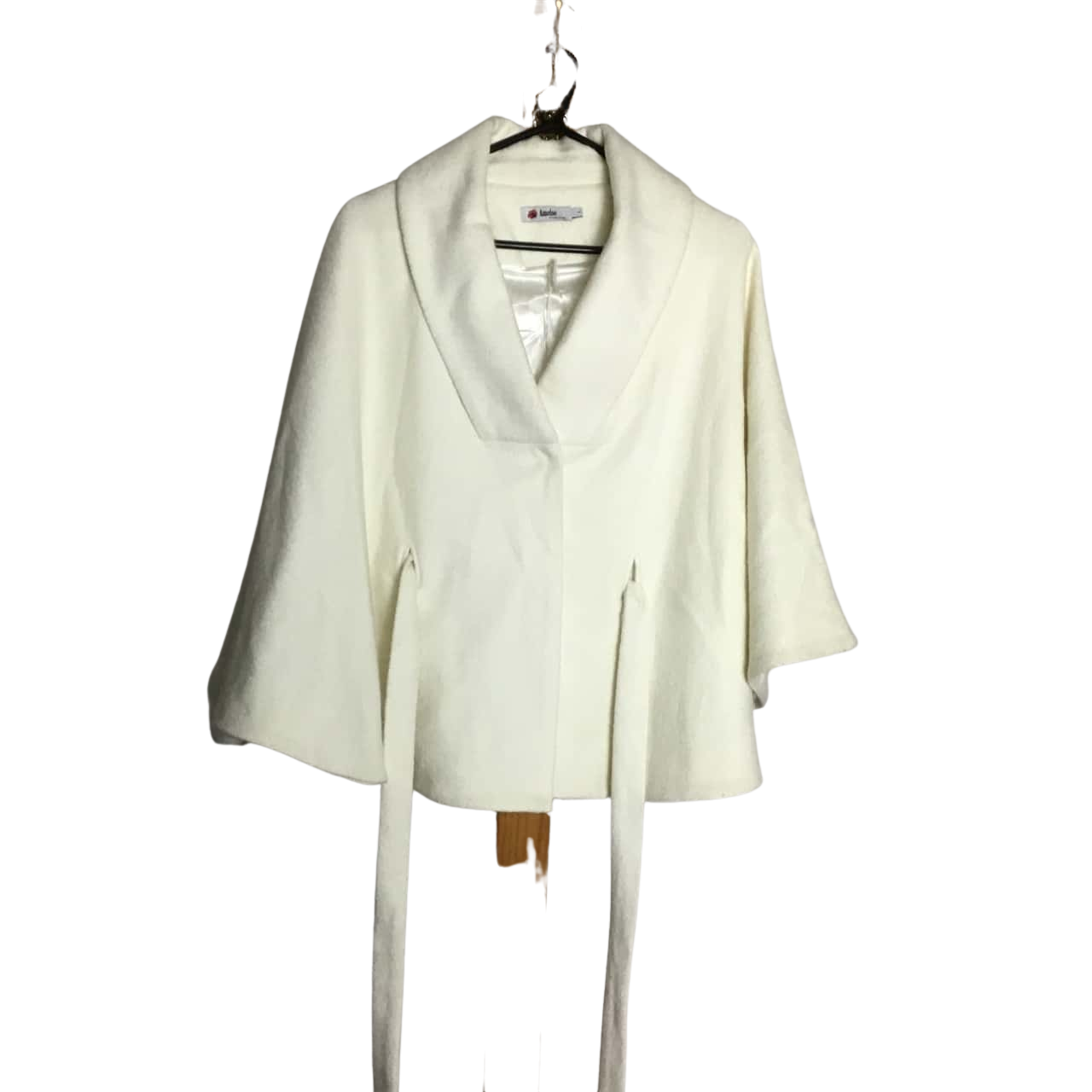 Ameise Cream Cape Coat Size L(s)