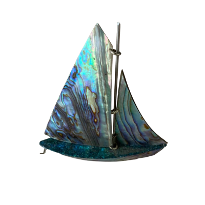 Paua Shell Yacht 