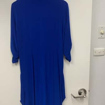 Joseph Ribkoff Womens  Size 14 Casual Dress / Mini Dress Blue 