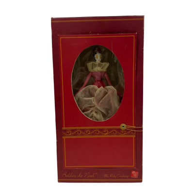 Belles De Noel Hand Painted Figurine Ms. Ruby Cranberry 