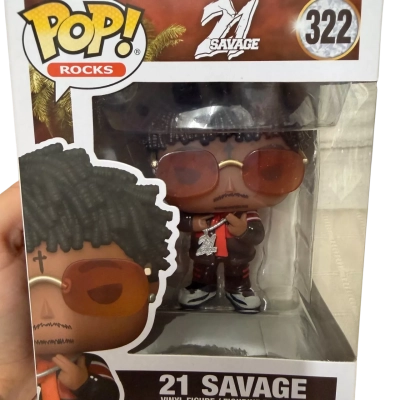 21 Savage : Funko Pop! Rocks Figurine #322