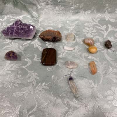 Polished Stones and Crystal Bundle