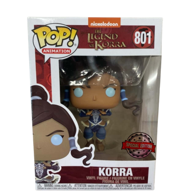 FUNKO POP VINYL THE LEGEND OF KORRA - KORRA AVATAR STATE #801 