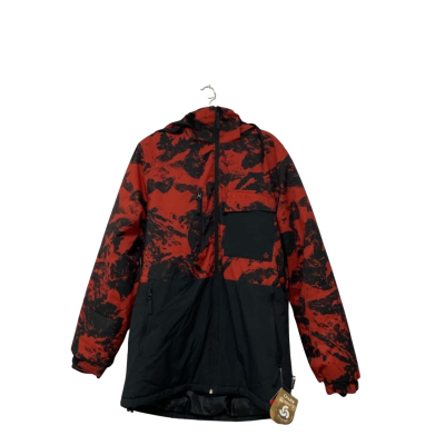 Chute Typhoon Snow Jacket Mens  Size S Black  / Red 
