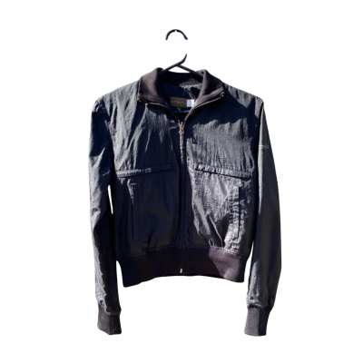 Unisex Calvin Klein Khakis Size M Bomber Jacket Black