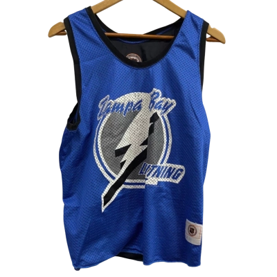 Vintage NHL Tampa Bay Lightning 1991-2001 Logo Jersey Size 10