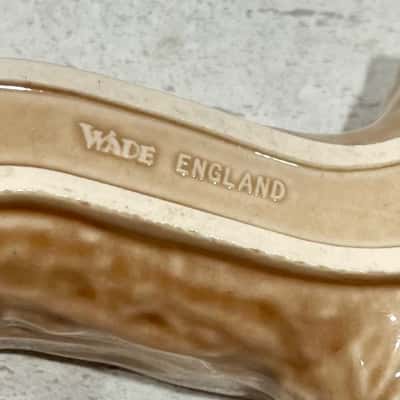 Vintage Wase England Log Trough Vase 