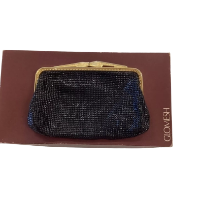 Glomesh Womens Evening Bag Black  