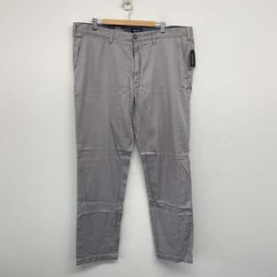 Nautica Grey Slim Fit Stretch Pants  Size 40 