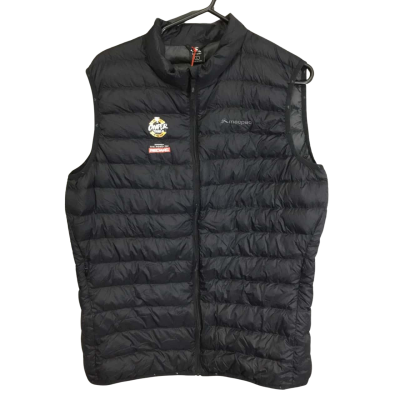 Macpac Uber Light Down Vest 'M' Vest Womens Size L Puffer Jacket / Vest Jacket Black. Nylon, "White Duck Down", Small Feathers, 'Exlusive Of Trim' 'All New Filling'