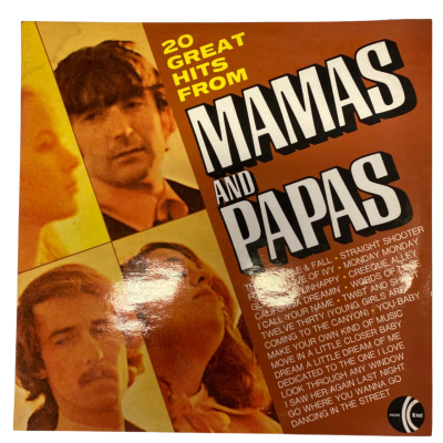 20 Greatest hits from mamas and papas 