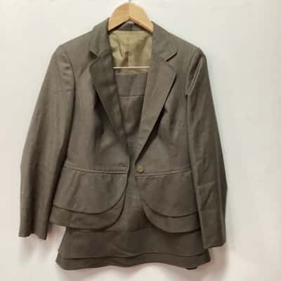  Womens Cathy silk retro skirt suite(ha)