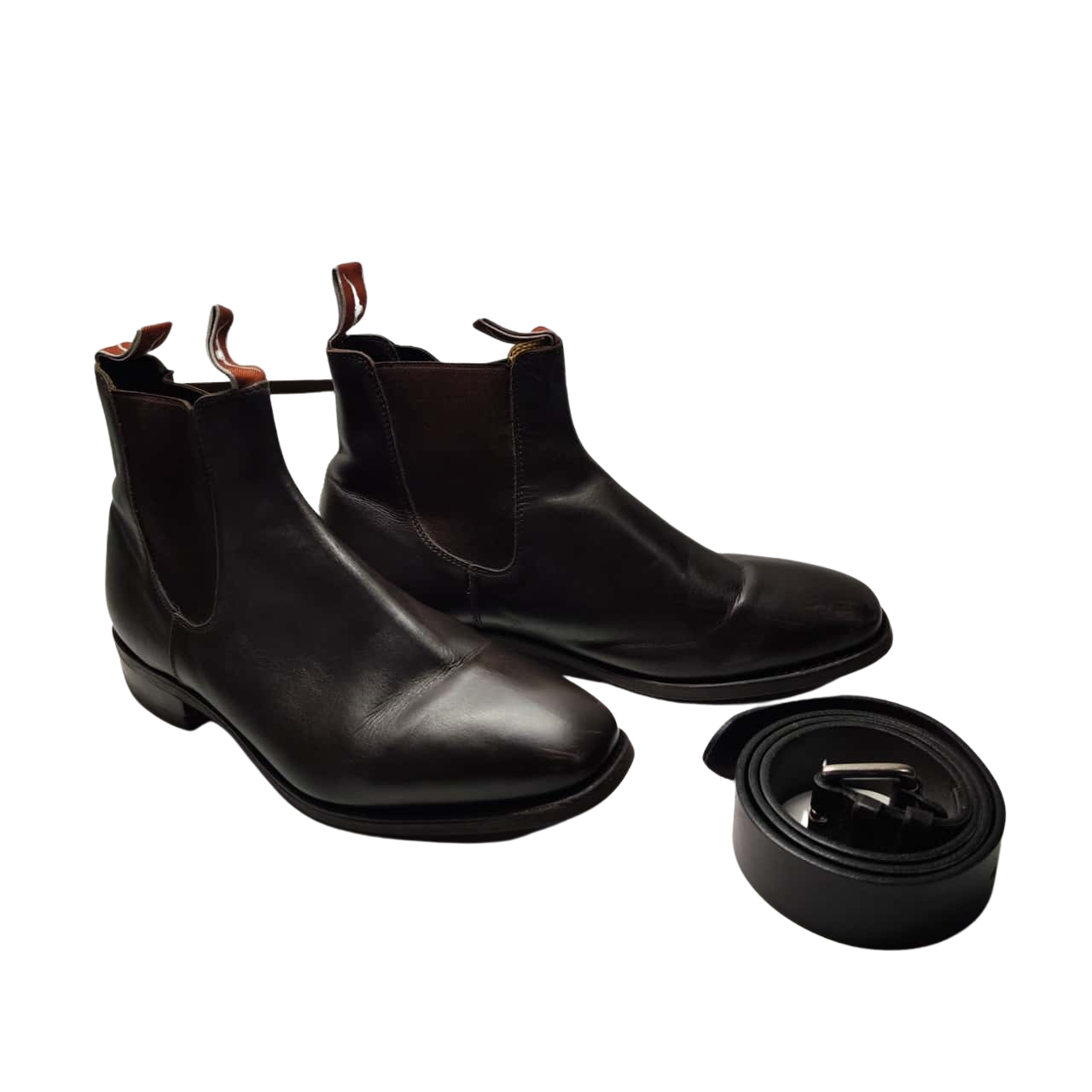 R.M.Williams Men's Comfort Chelsea Boots Size 11 and Belt(s)