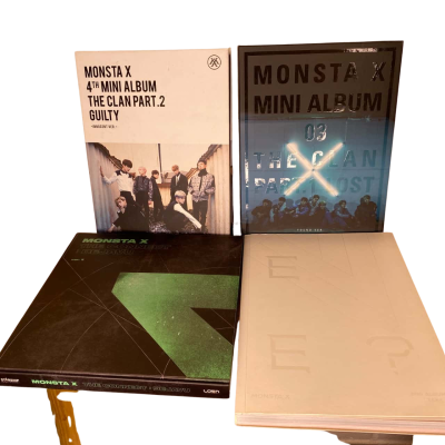 Set of Monsta X Albums K-pop