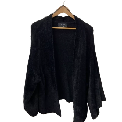 Decjuba Womens  Size M Cardigan Black  