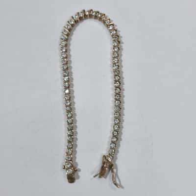  Womens Bracelet Love Token 925 Vintage 