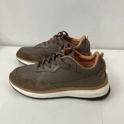 AQ by Aquila Mens Sneakers Brown Size 42 
