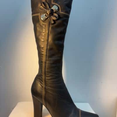 Funky Knee High Boots 