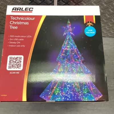 Technicolor Christmas Tree