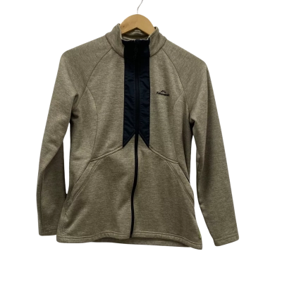Kathmandu Women's Front Zip Jacket Size 8 Olive/Grey 