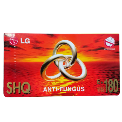 LG SHQ Anti Fungus E-180 Sealed VHS