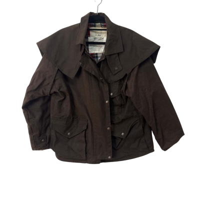 Remap Birkemyre Size 38 oil skin waxed cottonRaincoat Green 