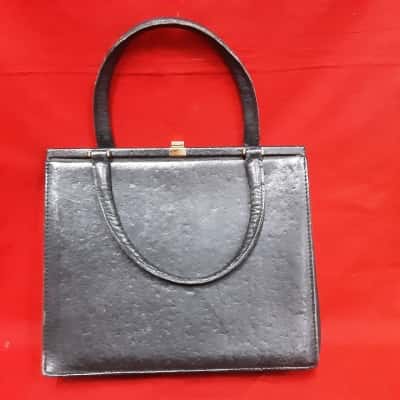 Golden arrow genuine leather natural buffalo hide vintage handbag