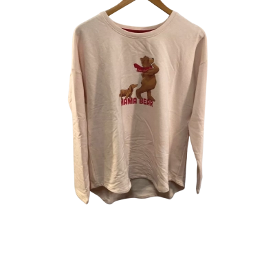 BNWT Peter Alexander Womens  Size L Pyjama Top Oatmeal RRP $79.95