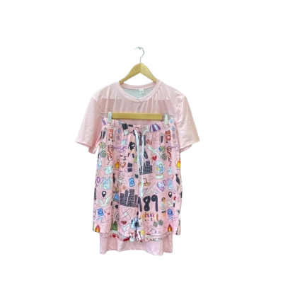 Taylor Swift The Eras Tour PJ Set Size S Pink