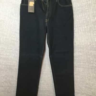 NWT HUGO Mens  Size 35 Straight Leg Jeans Black  