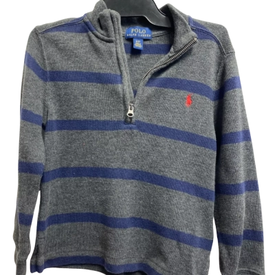 Polo Ralph Lauren Kids Blue / Grey / Striped Jumper