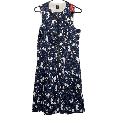  Womens  Size 12 Blue / White Dress