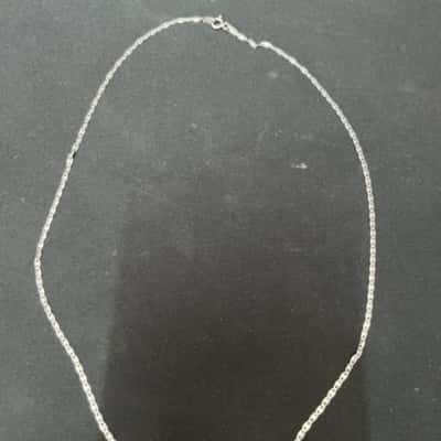 Sterling Silver Chain, 44cm