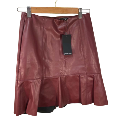 Portmans Womens Skirt Size 8 Twany Port
