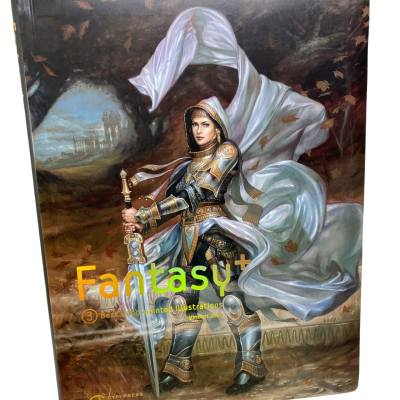 Best of International Digital Artists, featuring the artwork "Elspeth, Knight-Errant" by Volkan Baga on the cover