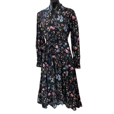 Review Womens  Size 10 Floral Dress Blue / Floral 