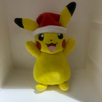 Pokémon Pikachu 8" Christmas Plushie