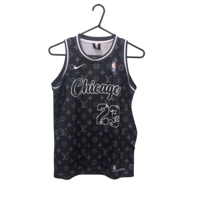 Kids Black NBA Jordan 23 Shirt Size 12