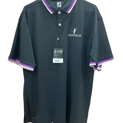 Footjoy Golf Apparel Men’s Shirt in Black Size: L