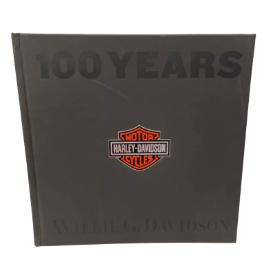 Willie.G.Davidson coffee table book 100 years of Harley Davidson