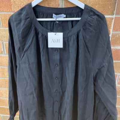 Atmos&Here Womens  Size 18 Reena Cotton Blouse