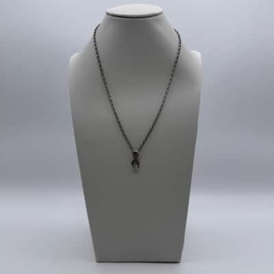 925 Silver 45cm Belcher Chain W/925 Silver Pendant 