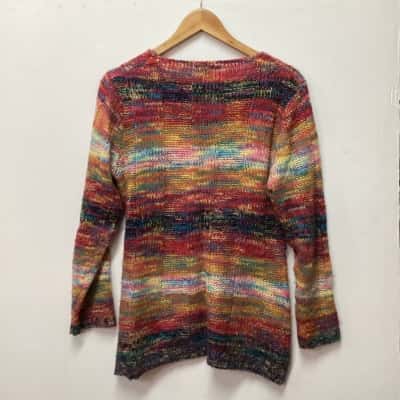 Caroline Morgan Womens  Size 14 Multicoloured jumper (e)