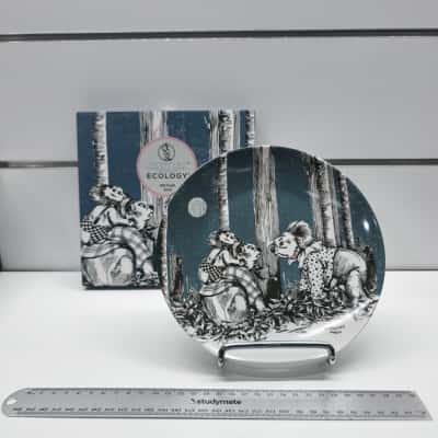 Ecology "Dorothy Wall" Blinky Bill Plate (Boxed) Preowned