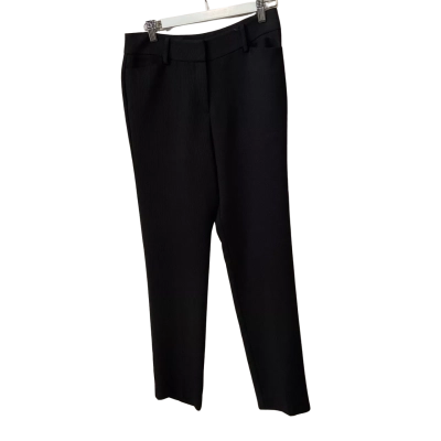 Jane Lamerton Womens  Size 10 Straight Leg Pants Black  / Polka Dot / White 