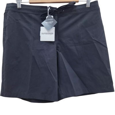  SunSeeker Womens  Size 12 Shorts Black  (11)