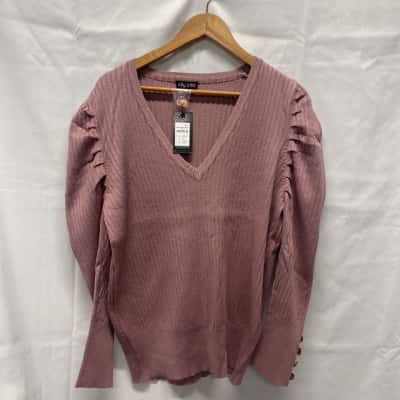 City Chic Womens  Size M V-Neck Jumper Other 