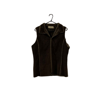  Womens  Size 12 Brown Vest