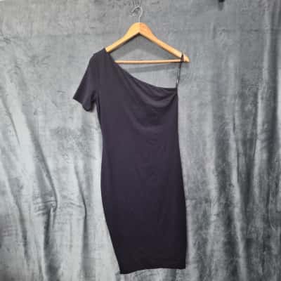 Kookai Womens  Size 2 Bodycon Dress Navy Blue 