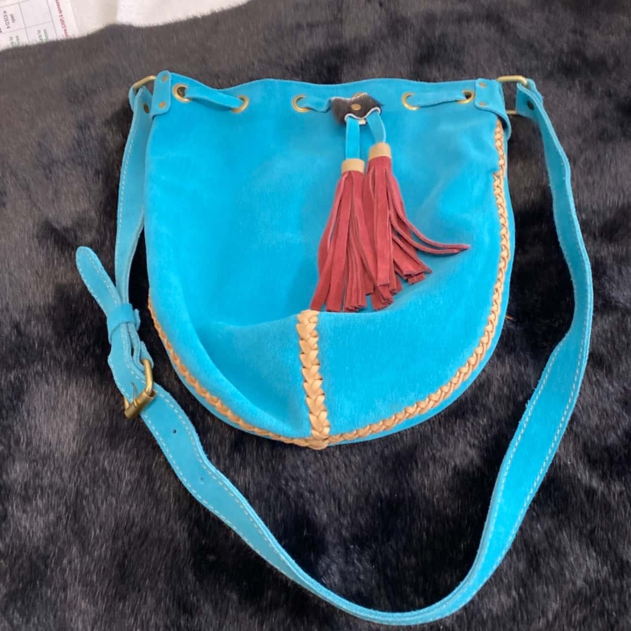 The Coastal Fringe Beaded Bag main image 0
